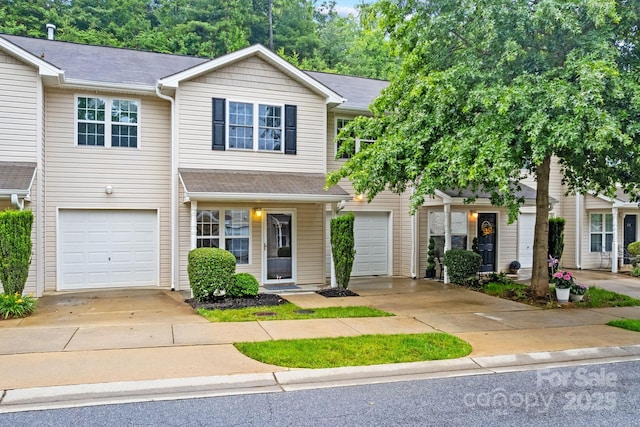120 Alpine Ridge Dr, Asheville, NC 28803 - multi unit property with concrete driveway, a shingled roof, and a garage