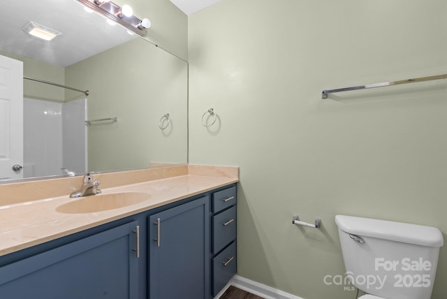 120 Alpine Ridge Dr, Asheville, NC 28803 - bathroom with vanity and a shower