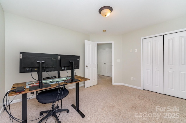 13622 Stringfellow Ln, Charlotte, NC 28278 - office featuring baseboards and carpet flooring