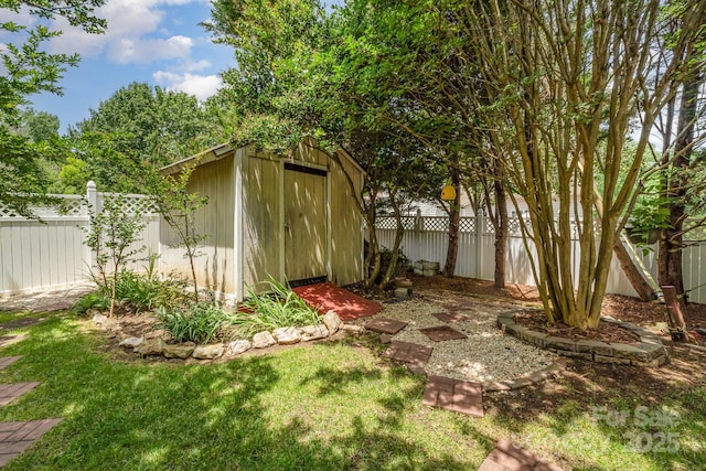 13622 Stringfellow Ln, Charlotte, NC 28278 - view of shed featuring a fenced backyard