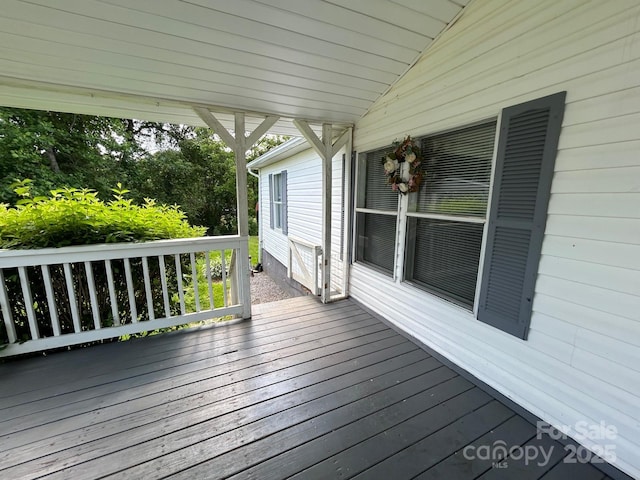 121 J F Morris Dr, Waynesville, NC 28786 - view of wooden terrace