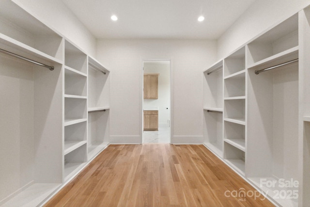408 Ideal Way, Charlotte, NC 28203 - spacious closet with light wood-type flooring