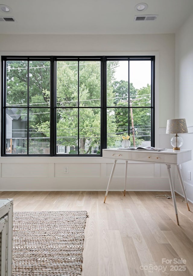 408 Ideal Way, Charlotte, NC 28203 - unfurnished bedroom with light wood-type flooring