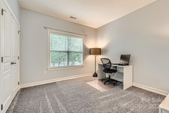 18732 Coachmans Trce, Cornelius, NC 28031 - carpeted office space featuring baseboards