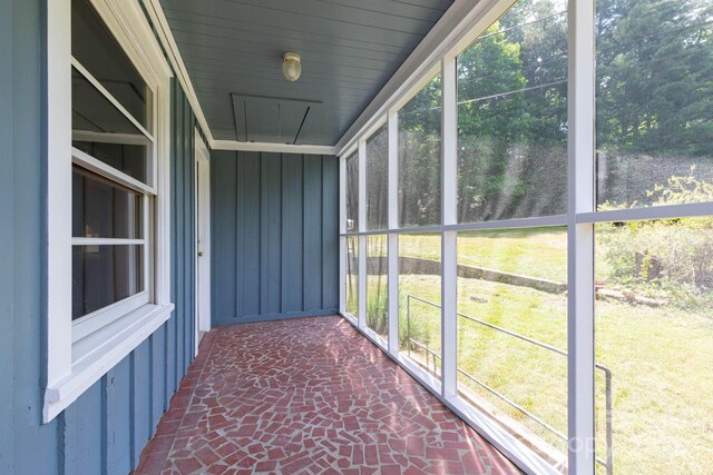 18 Gravely Branch Rd, Fletcher, NC 28732 - unfurnished sunroom with plenty of natural light