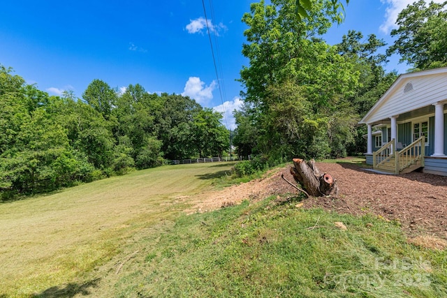 18 Gravely Branch Rd, Fletcher, NC 28732 - view of yard