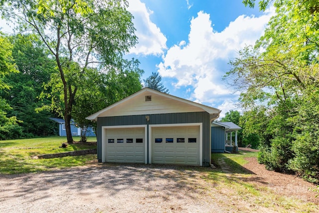 18 Gravely Branch Rd, Fletcher, NC 28732 - garage featuring driveway