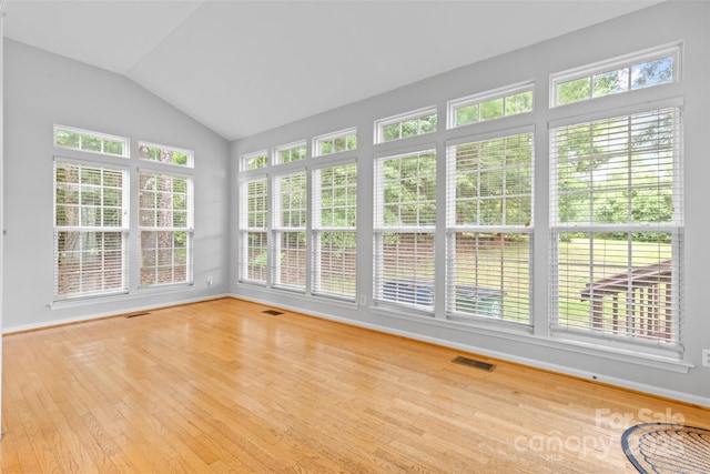 3213 Strawberry Rd, Matthews, NC 28104 - unfurnished sunroom with vaulted ceiling