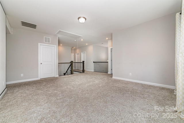 5098 Burnwald Ct, Fort Mill, SC 29715 - carpeted spare room with attic access and baseboards