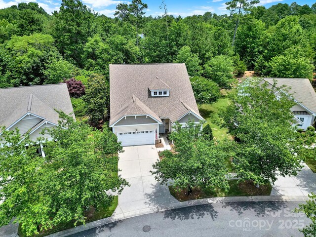 964 Knob Creek Ln, Fort Mill, SC 29708 - view from above of property featuring a forest