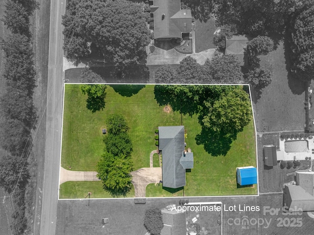 233 Reliance Rd, Kings Mountain, NC 28086 - aerial overview of property's location featuring property boundaries highlighted