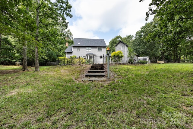 6511 Buggy Whip Ln, Waxhaw, NC 28173 - view of yard