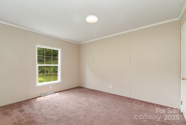 828 Carver St Unit 17-19, Shelby, NC 28152 - unfurnished room featuring carpet and ornamental molding