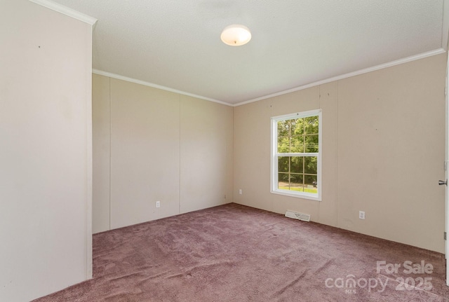 828 Carver St Unit 17-19, Shelby, NC 28152 - carpeted empty room featuring ornamental molding