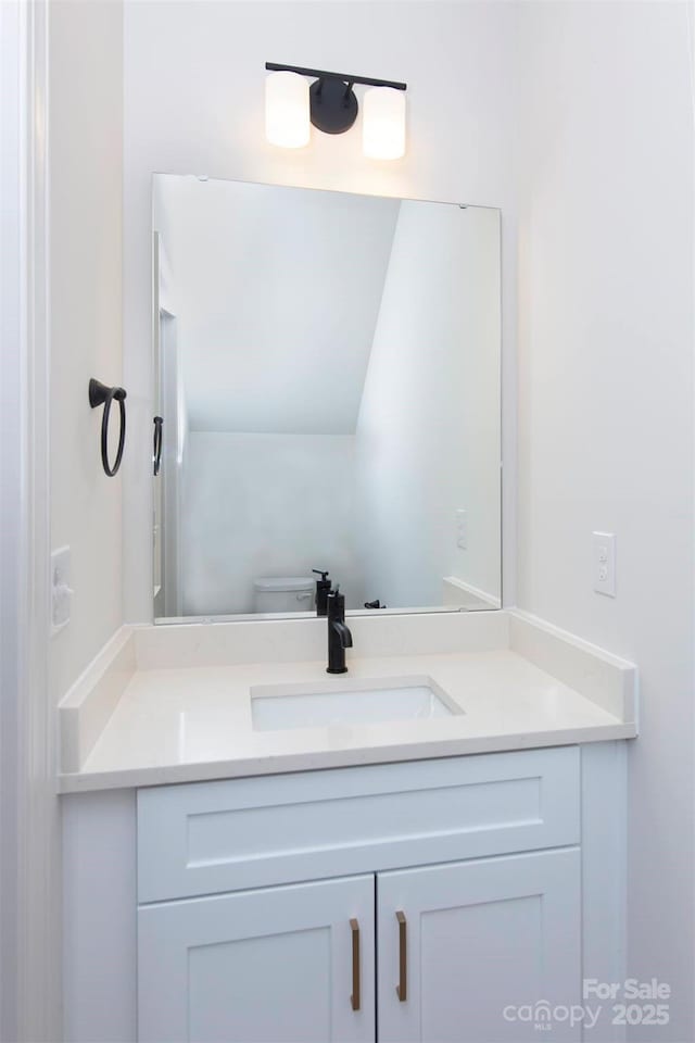 118 Durham Rd, Stanley, NC 28164 - bathroom featuring vanity and toilet