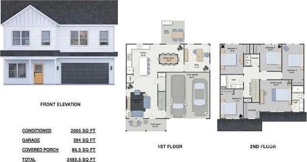 118 Durham Rd, Stanley, NC 28164 - home floor plan