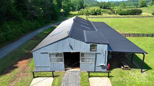 2967 Roby Martin Rd, Lenoir, NC 28645 - view of pole building