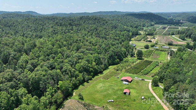 2967 Roby Martin Rd, Lenoir, NC 28645 - view of property location with a forest and rural landscape
