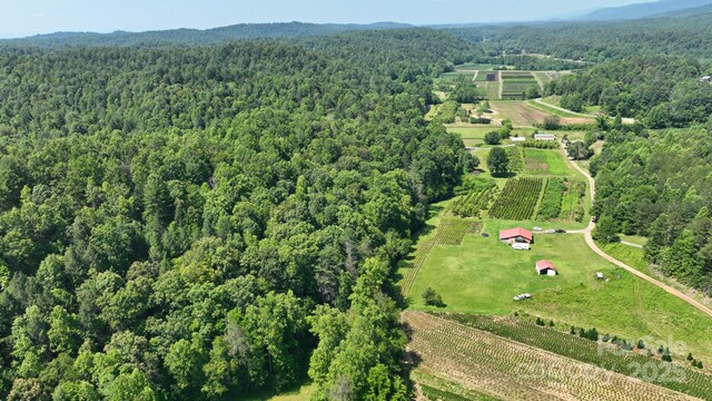 2967 Roby Martin Rd, Lenoir, NC 28645 - aerial view of property's location with a heavily wooded area and rural landscape
