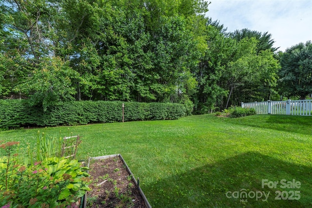 16 Red Barn Ln, Fletcher, NC 28732 - view of yard featuring a garden