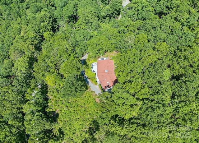 724 Pless Underwood Rd, Maggie Valley, NC 28751 - aerial view of a heavily wooded area