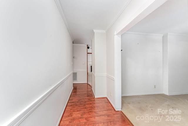 220 Blackberry Trl, Concord, NC 28027 - hall featuring ornamental molding