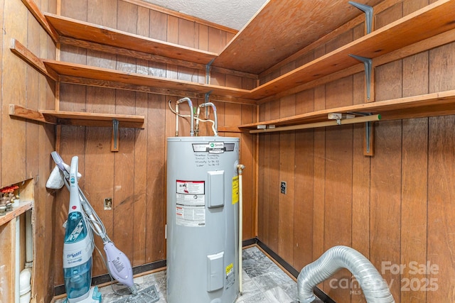 220 Blackberry Trl, Concord, NC 28027 - utility room with water heater