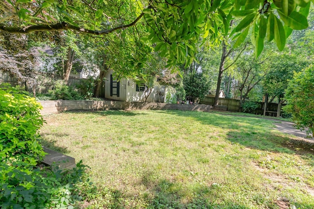 220 Blackberry Trl, Concord, NC 28027 - view of yard featuring an outdoor structure