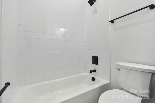 113 Woodside Ave, Gastonia, NC 28054 - bathroom with toilet and shower / bath combination