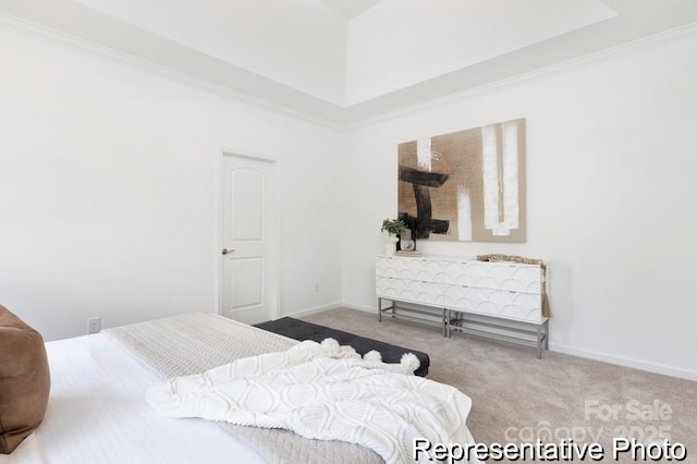24578 Blue Heron Cir Unit 407, Lancaster, SC 29720 - carpeted bedroom featuring baseboards and crown molding