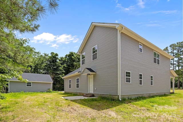126 Aurora Blvd, Matthews, NC 28105 - rear view of property