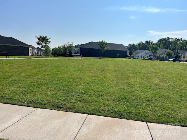 9226 Dunwich Dr, Gastonia, NC 28056 - view of grassy yard featuring a residential view