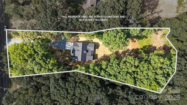 1004 E Sandy Ridge Rd, Monroe, NC 28112 - view of property location with property parcel outlined