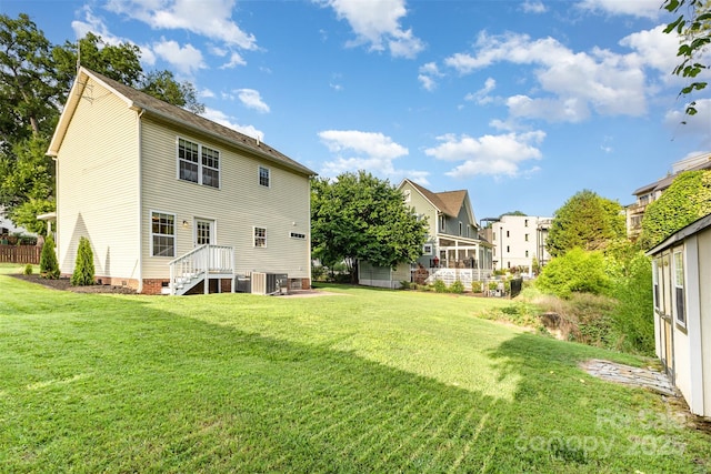 1912 Baxter St, Charlotte, NC 28204 - back of property featuring a yard and a residential view