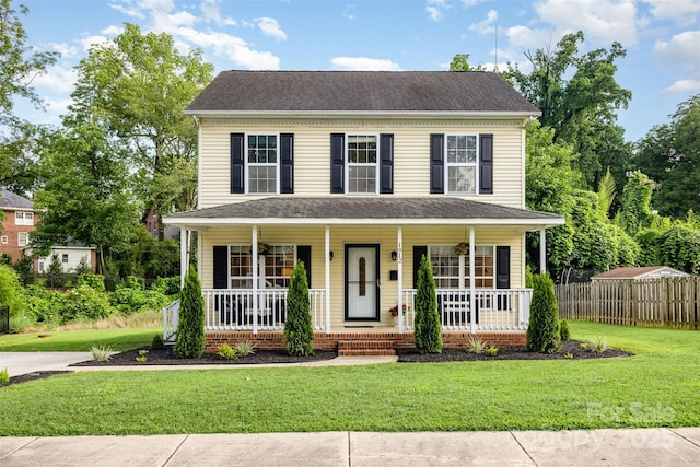 1912 Baxter St, Charlotte, NC 28204 - view of front of house featuring a porch and roof with shingles