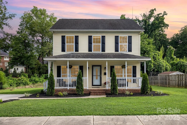 1912 Baxter St, Charlotte, NC 28204 - view of front of property featuring a porch and roof with shingles
