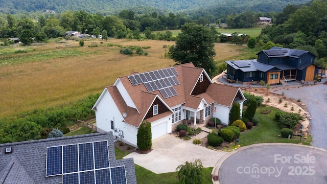 30 Linn Garden Ln, Swannanoa, NC 28778 - aerial view of property and surrounding area with a forest