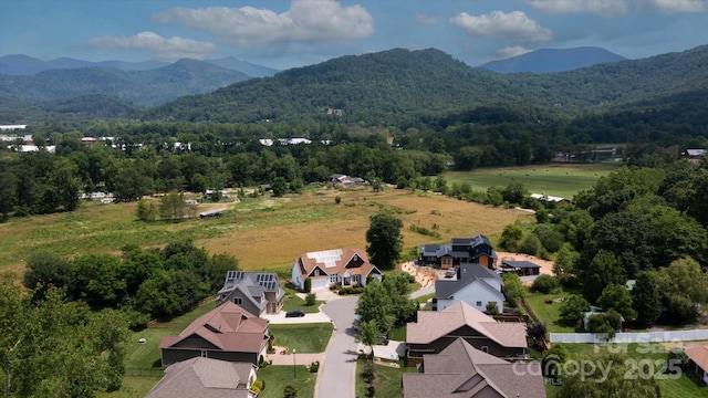 30 Linn Garden Ln, Swannanoa, NC 28778 - bird's eye view of a mountainous background and a heavily wooded area