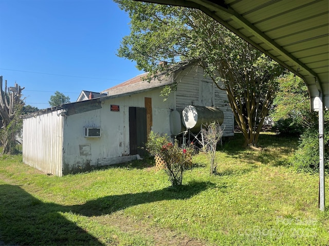 408 Moose St, Albemarle, NC 28001 - view of property exterior with a yard
