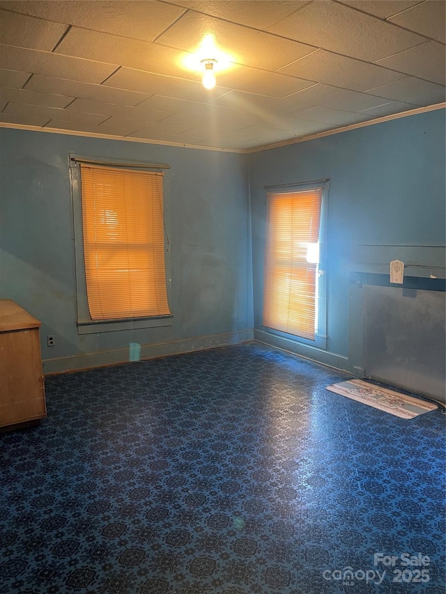 408 Moose St, Albemarle, NC 28001 - unfurnished room featuring ornamental molding and baseboards