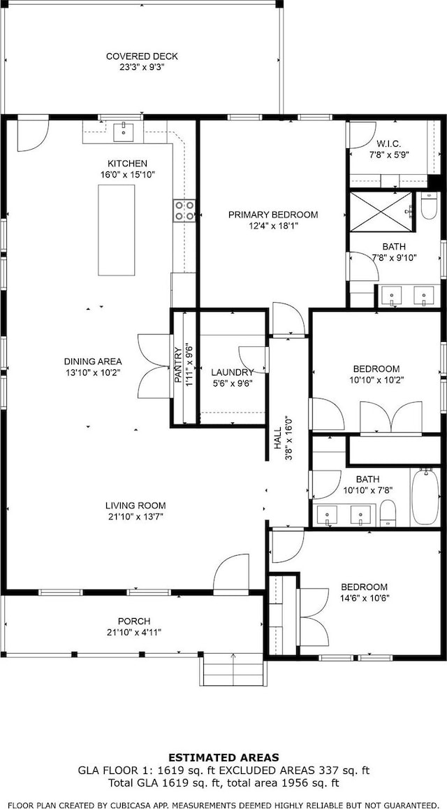 169 Vineyard Village Dr S Unit 4, Old Fort, NC 28762 - view of room layout