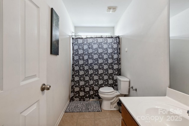 8915 Merrie Rose Ave, Charlotte, NC 28213 - bathroom with vanity, tile patterned flooring, and a shower with shower curtain