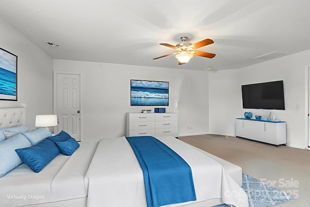 8915 Merrie Rose Ave, Charlotte, NC 28213 - bedroom featuring ceiling fan and baseboards
