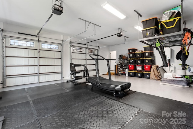 3622 46th Ave NE, Hickory, NC 28601 - garage featuring a garage door opener