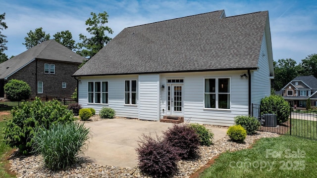 3622 46th Ave NE, Hickory, NC 28601 - back of house with a patio area and a shingled roof
