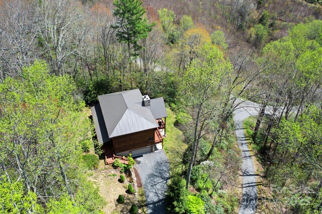 40 Ollis Ridge Ln, Elk Park, NC 28622 - view of subject property with a forest