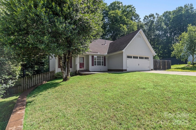 131 Canopy Ct, Mooresville, NC 28115 - view of front of property with concrete driveway, a garage, and a shingled roof