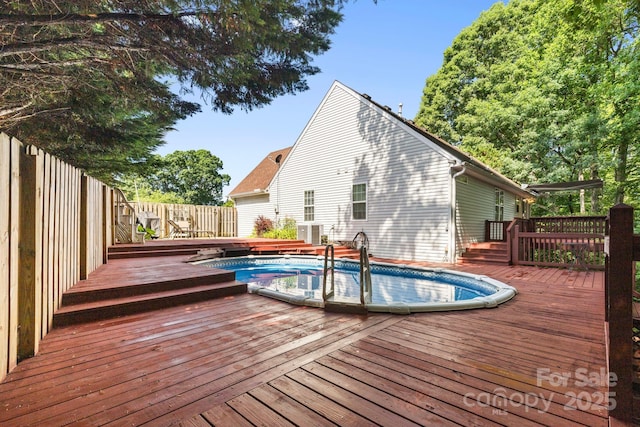 131 Canopy Ct, Mooresville, NC 28115 - deck with a fenced backyard