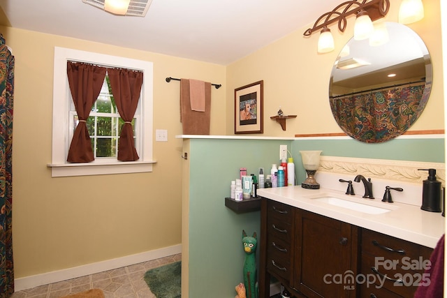 19 Mingus St, Canton, NC 28716 - bathroom featuring vanity and tile patterned floors