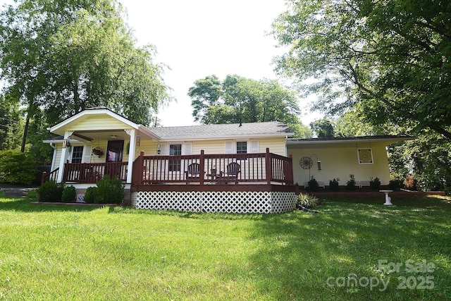 19 Mingus St, Canton, NC 28716 - rear view of property with a yard